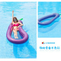 Eco-friendly  High Quality PVC Inflatable  Aggplant  Swimming Float Ring Adult